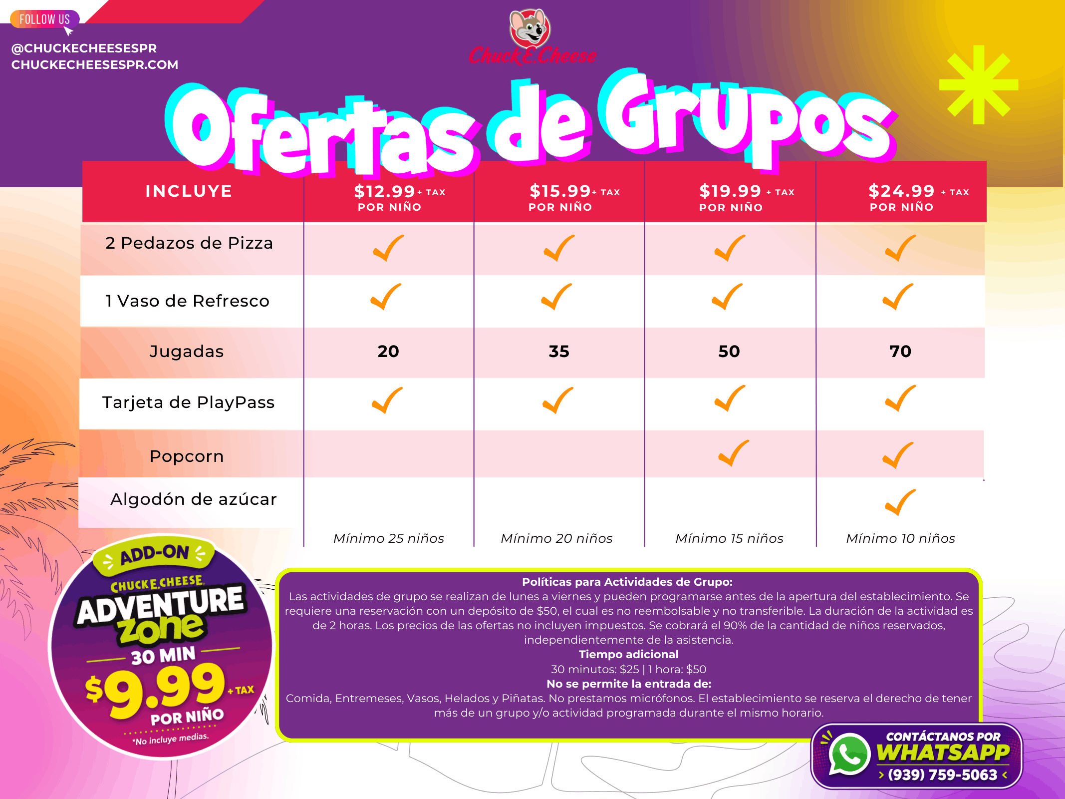 Oferta de grupo