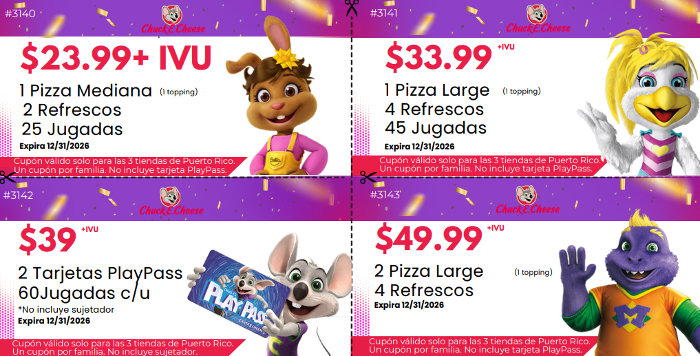 Oferta cupones hasta final de diciembre 2026